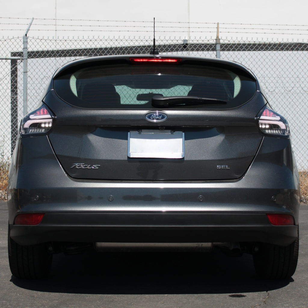 Spyder 15-17 Ford Focus Hatchback LED Tail Lights w/Indicator/Reverse - Black (ALT-YD-FF155D-LED-BK) 5085719