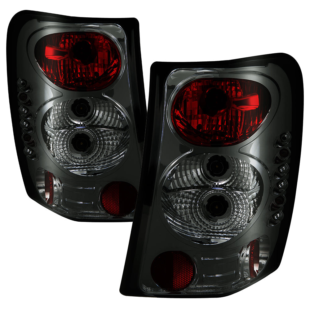 Spyder Jeep Grand Cherokee 99-04 Euro Style Tail Lights - Smoke (view 10)