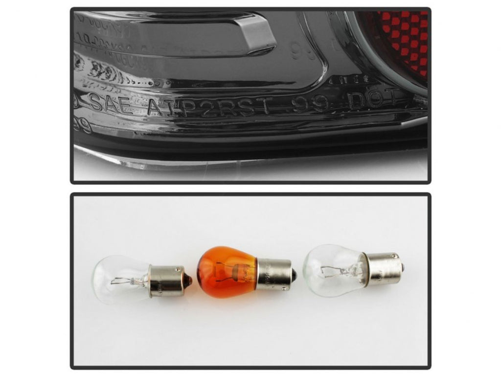 Spyder Jeep Grand Cherokee 99-04 Euro Style Tail Lights - Smoke (view 5)