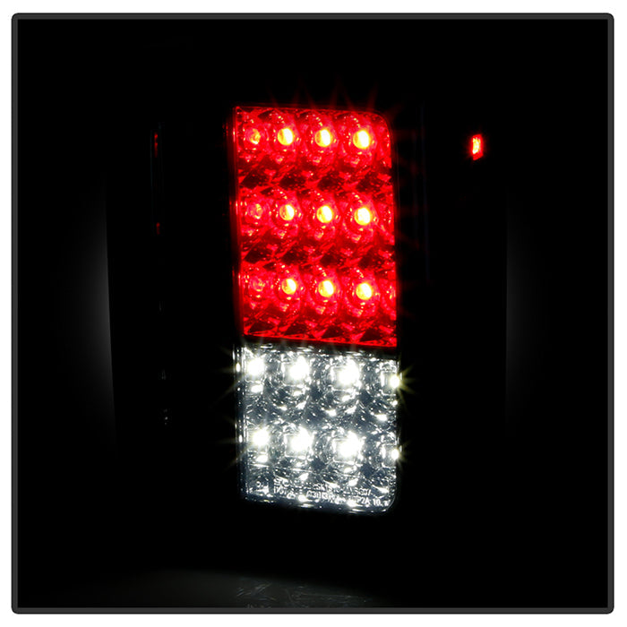 Spyder Jeep Wrangler 07-15 LED Tail Lights Smoke ALT-YD-JWA07-LED-SM 5070418