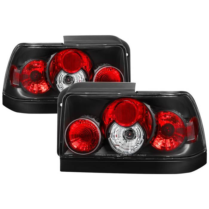 Spyder Toyota Corolla 93-97 Euro Style Tail Lights Black ALT-YD-TC93-BK 5007407