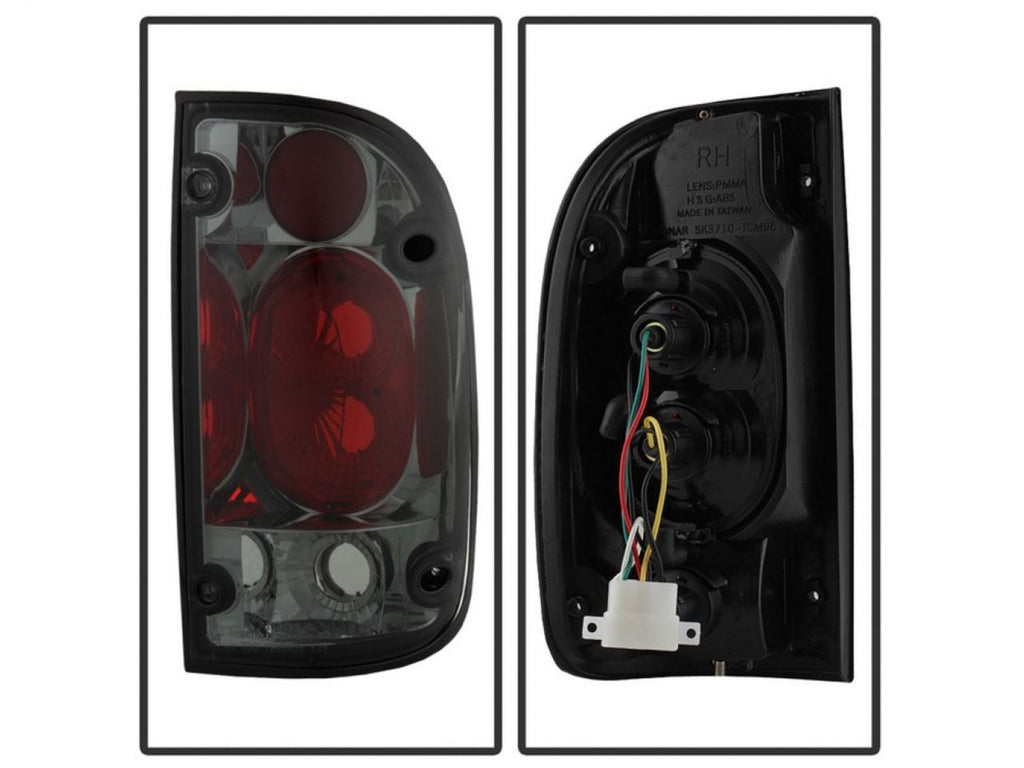 Spyder Toyota Tacoma 01-04 Euro Style Tail Lights - Smoke (view 2)