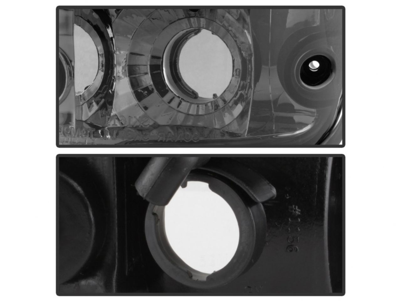 Spyder Toyota Tacoma 01-04 Euro Style Tail Lights - Smoke (view 4)