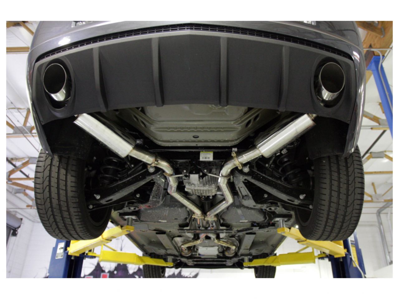 Agency Power Catback Exhaust Including X-Pipe Chevrolet Camaro SS V8 10-13 (view 2)