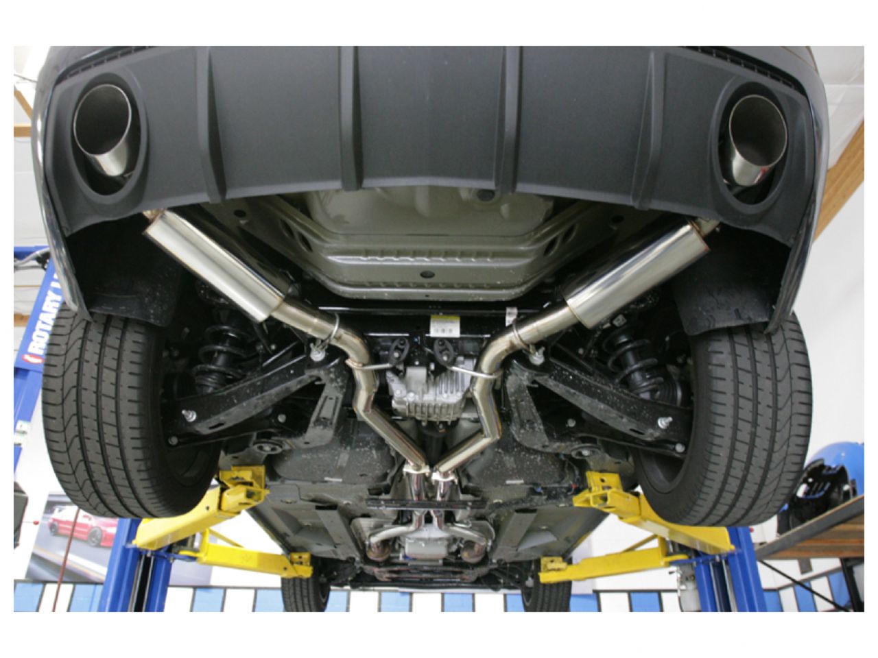 Agency Power Catback Exhaust Including X-Pipe Chevrolet Camaro SS V8 10-13 (view 5)