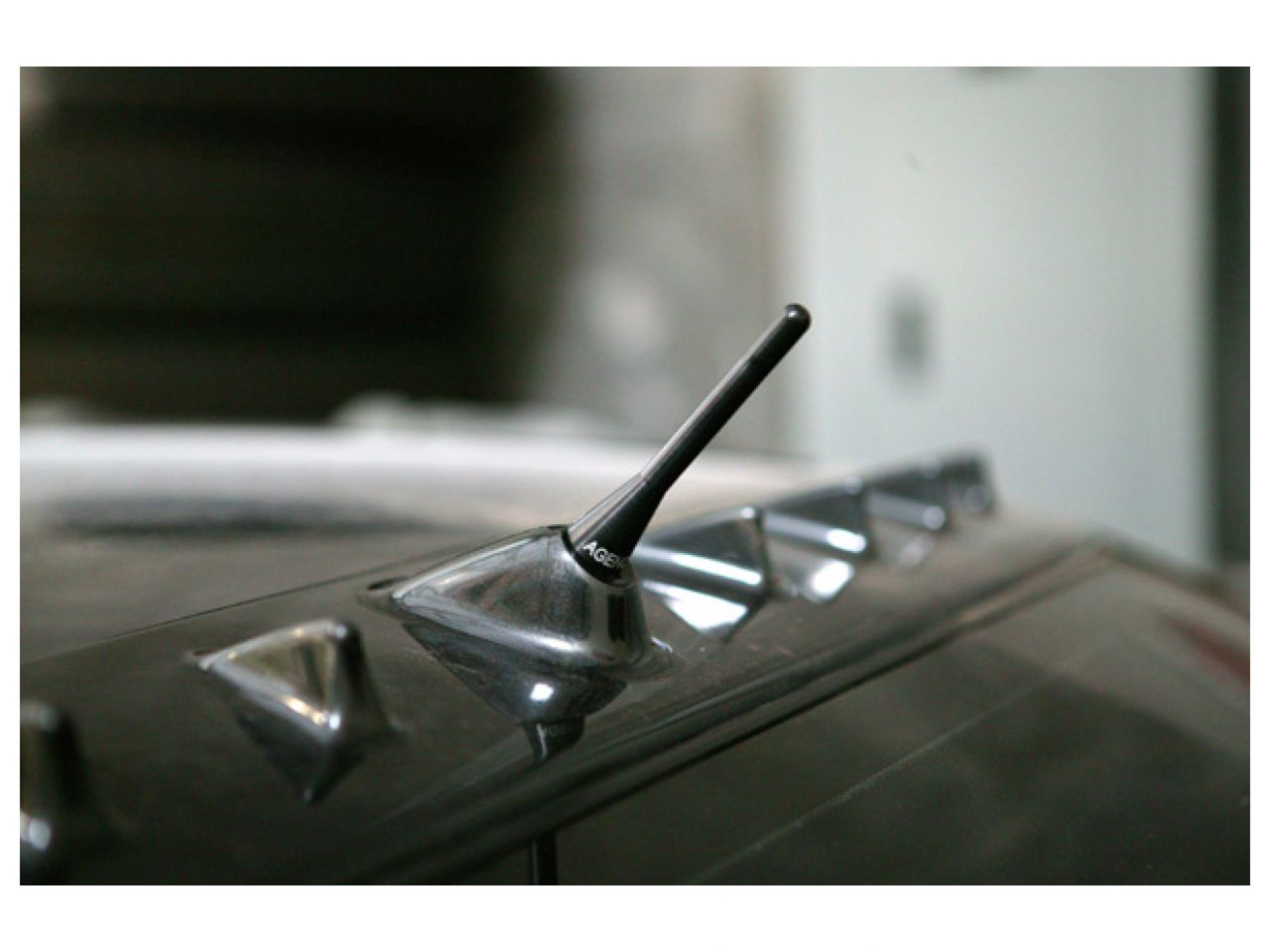 Agency Power Universal Shorty Antenna - Polished (view 3)