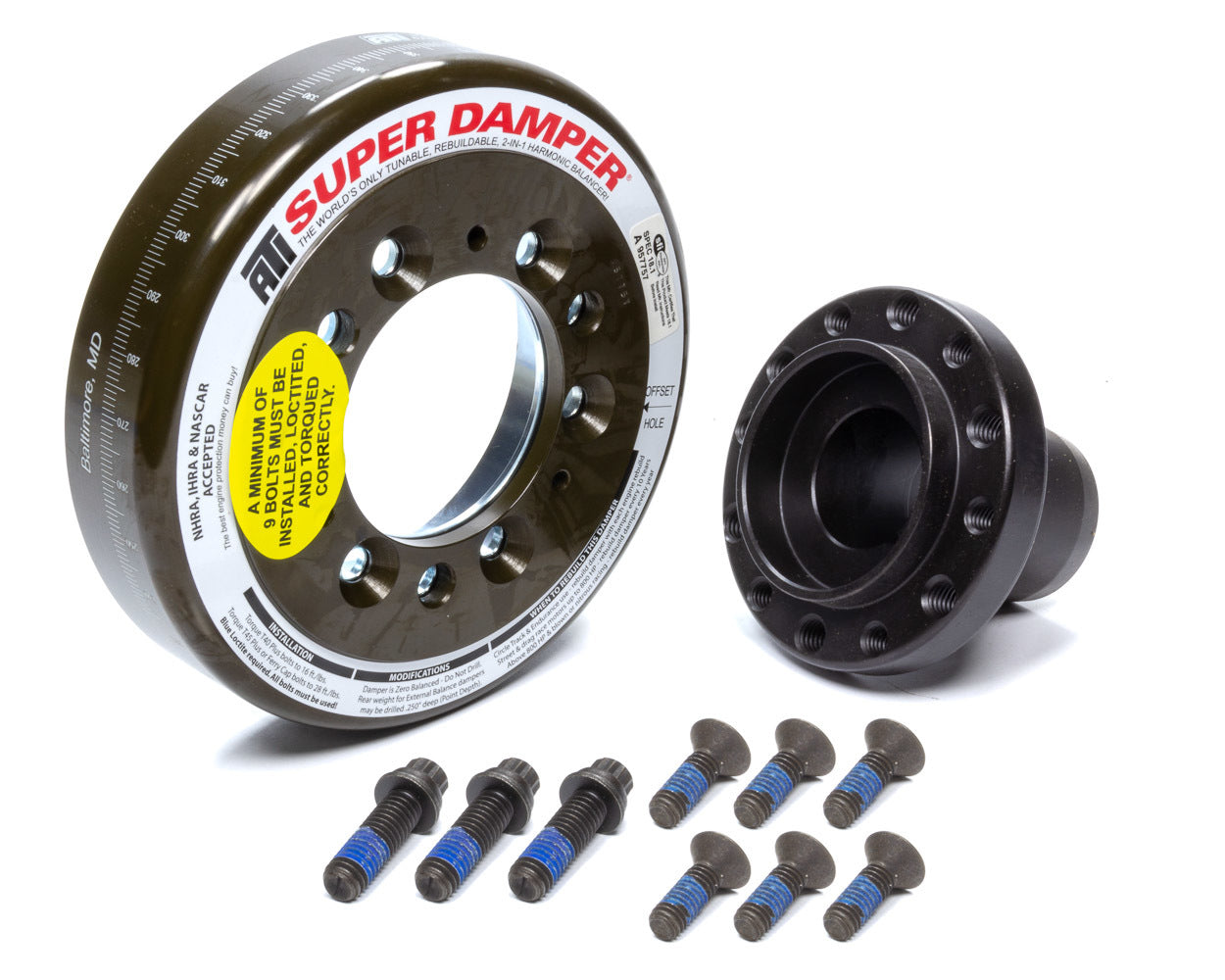 ATI Performance Products SBF 6.325 Harmonic Damper - SFI 3-Bolt ATI917511AK