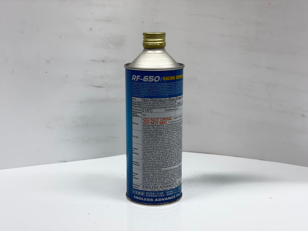 Endless RF‑650 Racing Brake Fluid 500 mL - 613°F Dry Boiling Point, Motorsport Grade RF650 (view 17)
