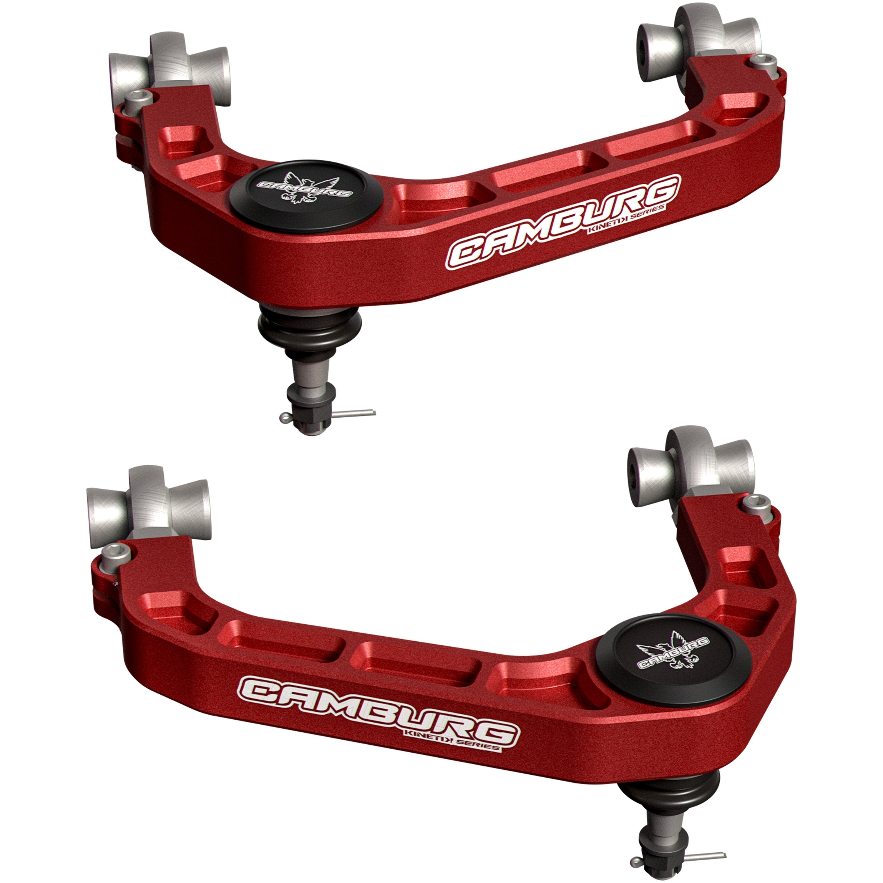 Camburg Ford F-150 21-25 KINETIK Series X-Joint XL Upper Control Arm Kit (RED) CAM-110235-RED
