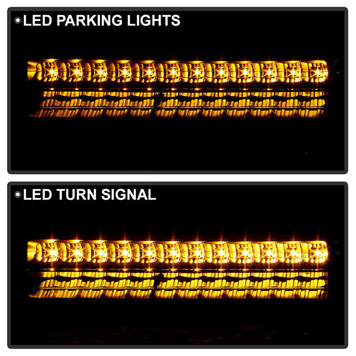 SPYDER Xtune Chevy C10 88-98 LED Bumper Lights Black CPL-CCK94-LED-BK 5022165