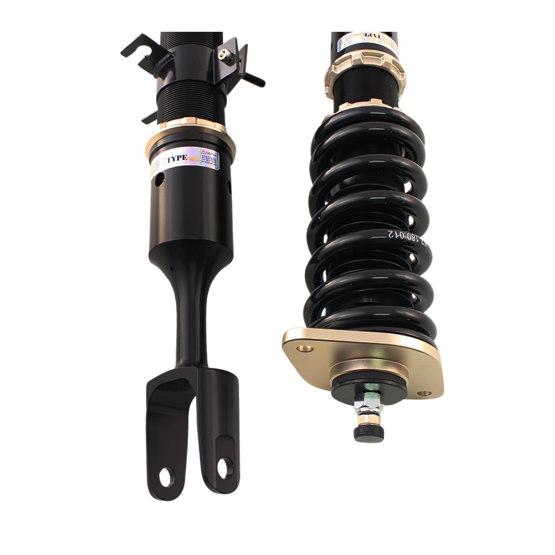 BC Racing ZR/ZX Series Coilovers for 1994-1999 Bmw 3 Series Coupe RWD Inverted Front (E36)