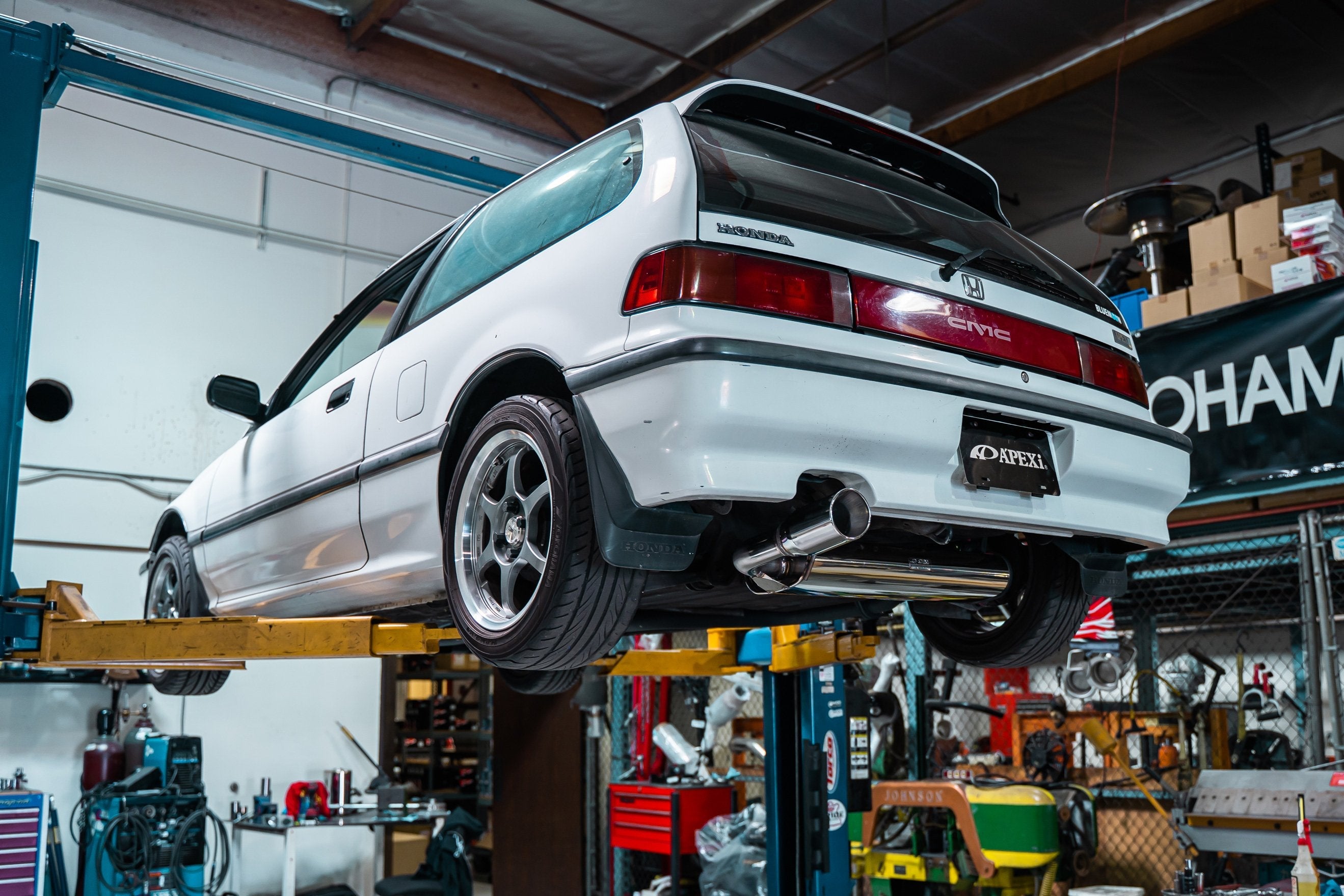Apexi WS2 Catback Exhaust - 1988-1991 Honda Civic Hatchback *Discontinued (view 5)