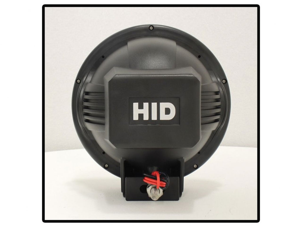 Spyder 7 Inch HID 4x4 fog lights Black/Red Housing w/wiring W/Switch- (view 1)