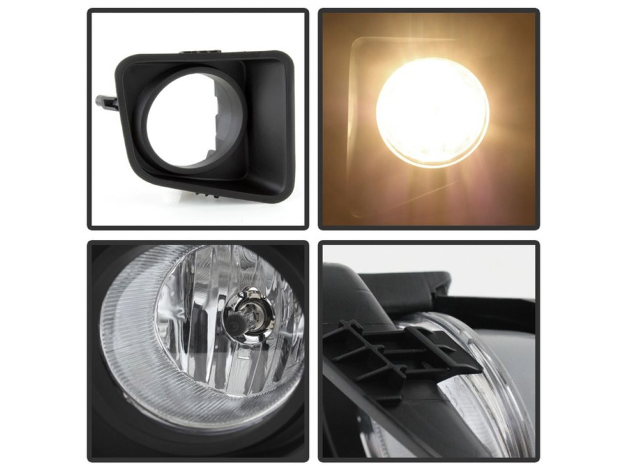 Spyder Toyota Tundra 2014+ OEM Fog Lights W/Switch- Clear (view 5)