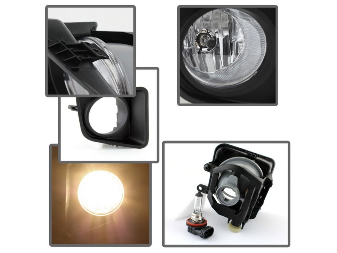 Spyder Toyota Tundra 2014+ OEM Fog Lights W/Switch- Clear (view 6)