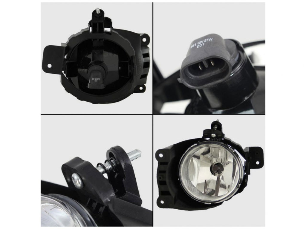 Spyder Chevy Sonic 2012-2016 OEM Fog Lights W/Switch - Clear (SKU #5076144) (view 1)