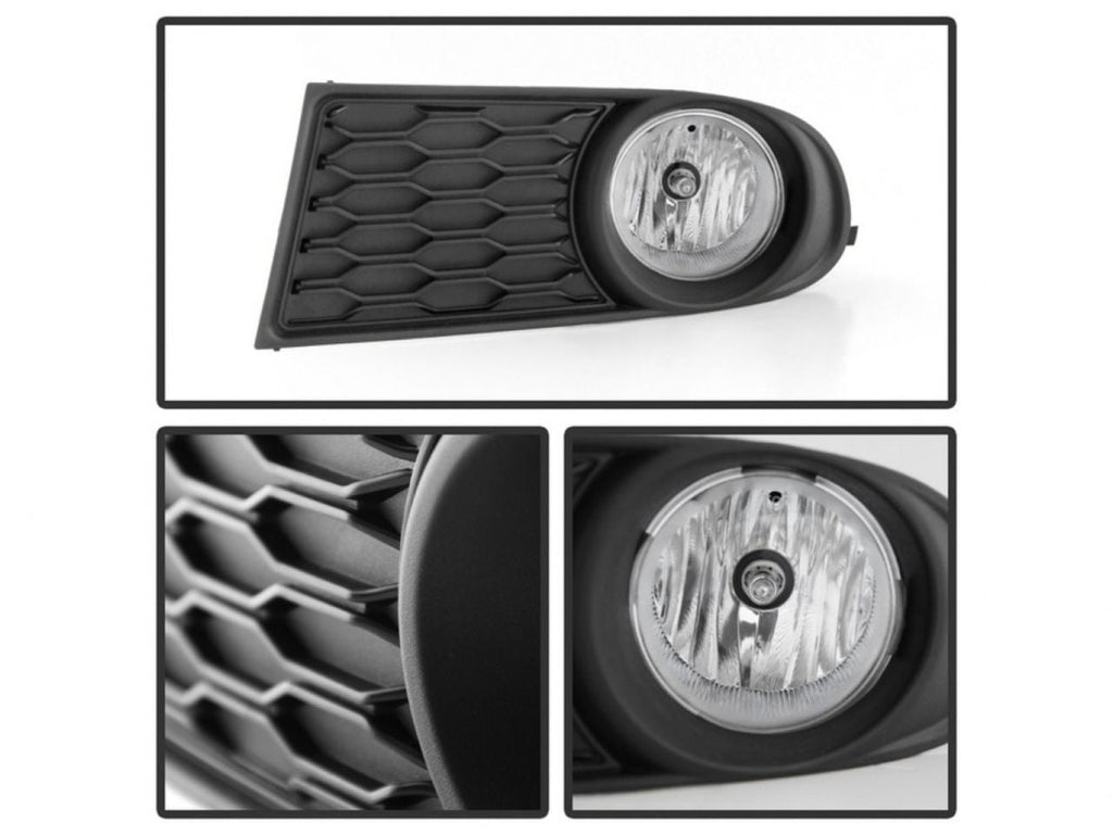 Spyder Dodge Journey 2011-2014 OEM Fog Light W/Universal Switch- Clear (view 1)