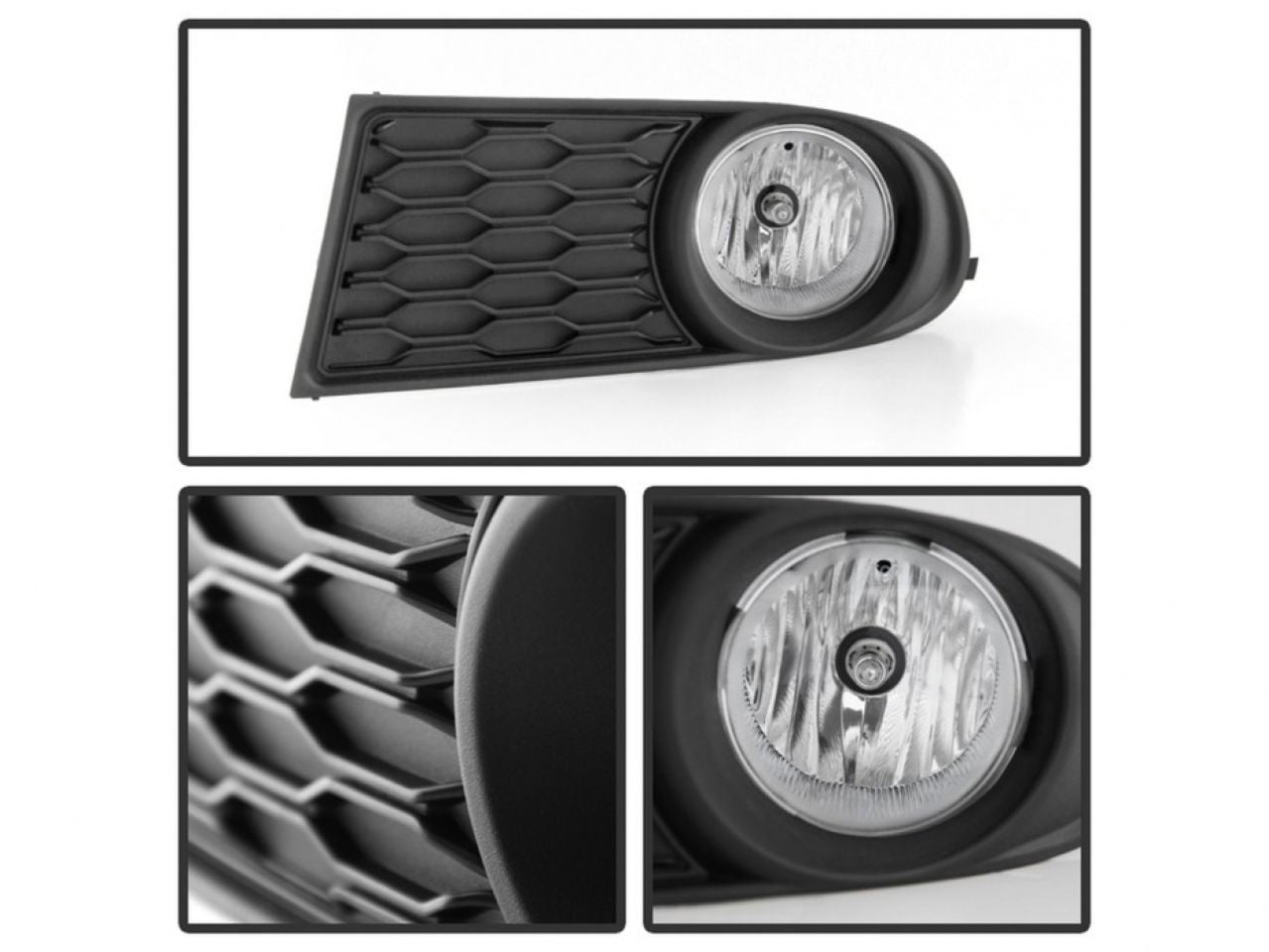 Spyder Dodge Journey 2011-2014 OEM Fog Light W/Universal Switch- Clear (view 1)