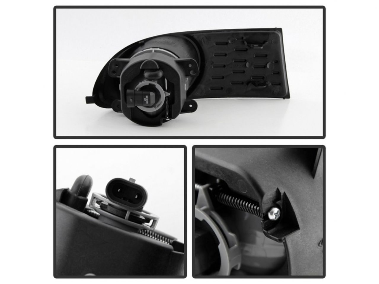 Spyder Dodge Journey 2011-2014 OEM Fog Light W/Universal Switch- Clear (view 3)