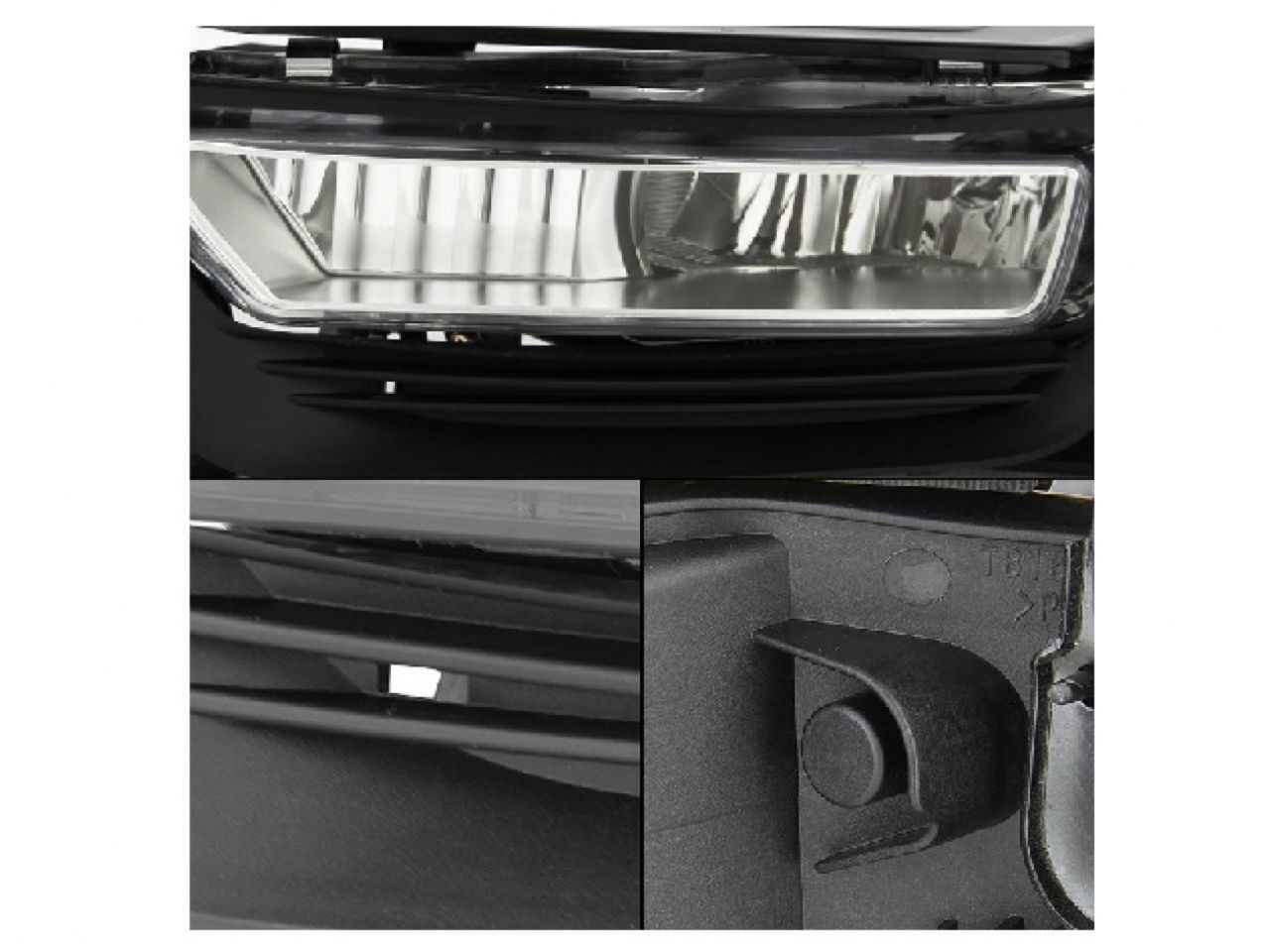 Spyder Honda Accord 2013-2015 4Dr OEM Fog Lights W/Switch- Clear (SKU #507608 (view 2)