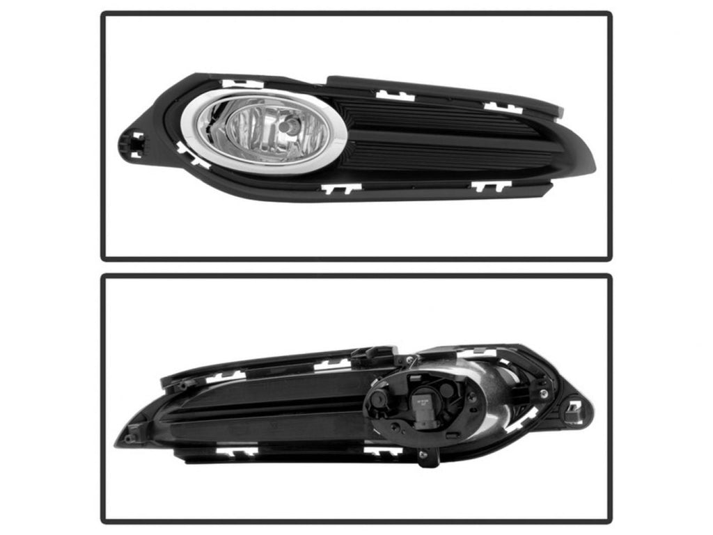 Spyder Honda HR-V Vezel 2015-2016 OEM Fog Lights W/Switch and Cover - Clear (view 2)