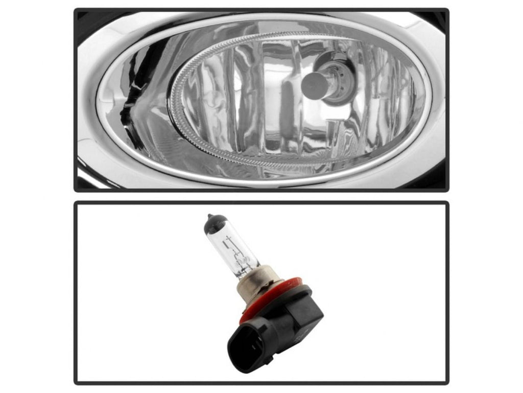Spyder Honda HR-V Vezel 2015-2016 OEM Fog Lights W/Switch and Cover - Clear (view 4)