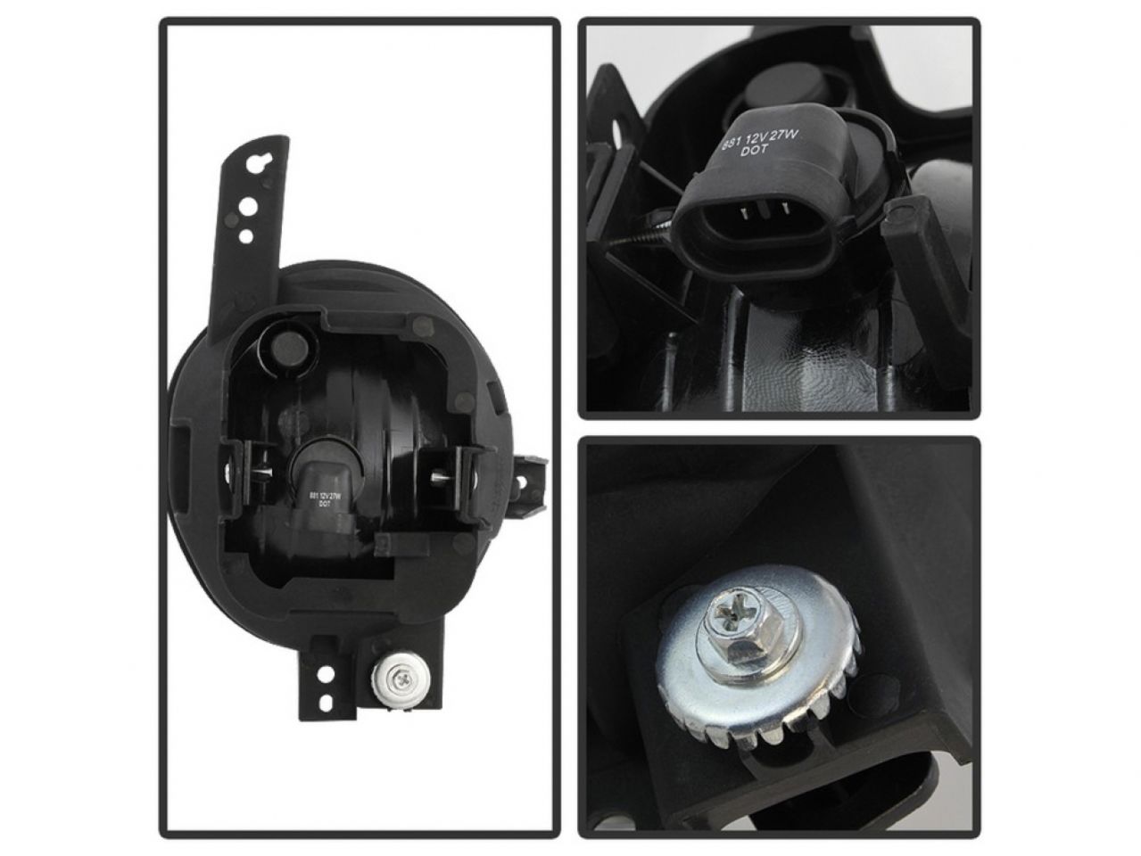 Spyder Kia Soul 2012-2013 OEM Fog Lights W/Switch- Clear (view 2)