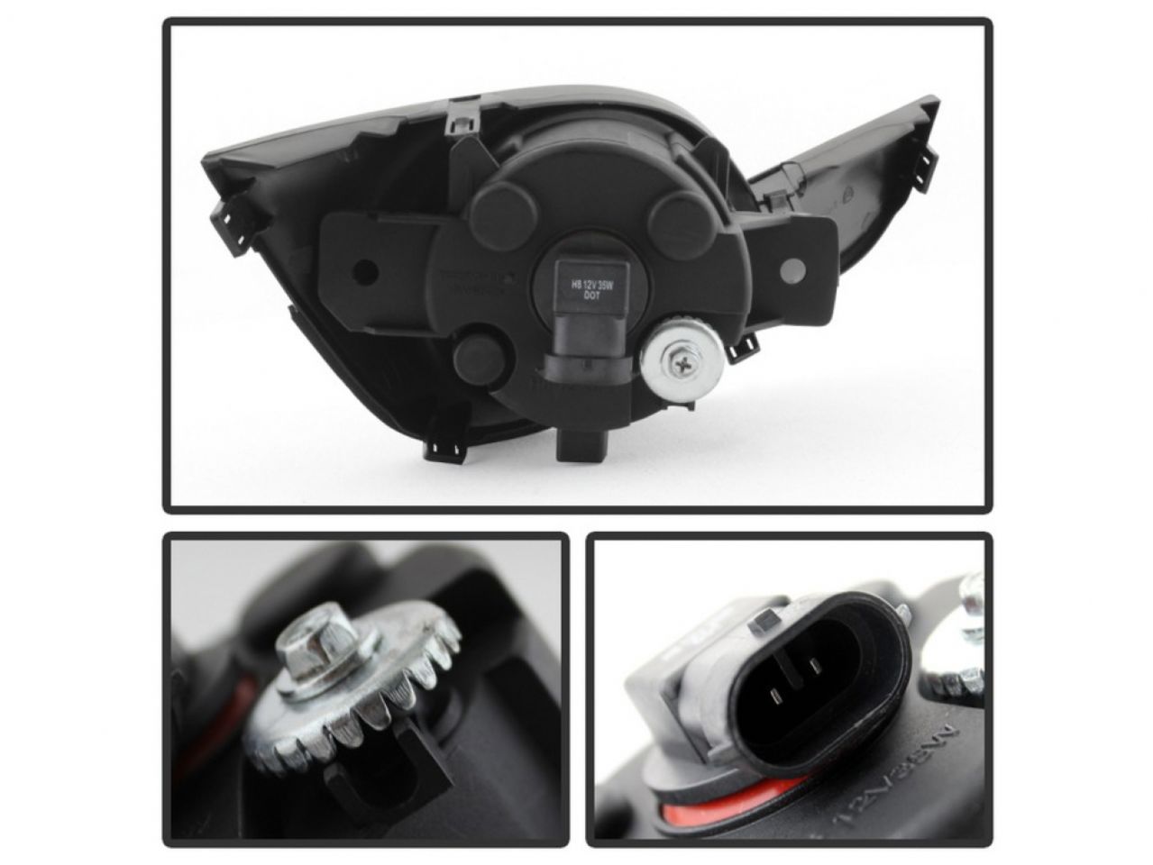 Spyder Nissan Altima 13-15 4dr. OEM Fog Lights w/Switch - Clea (view 2)