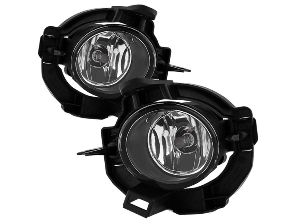 Spyder Nissan Rogue 2008-2013 OEM Fog Lights W/Cover and Switch - Clear (view 1)
