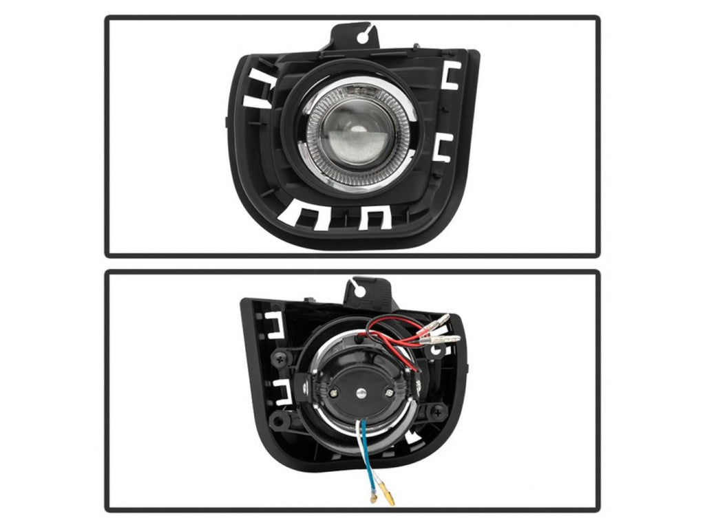 Spyder Scion TC 2014-2016 Halo Projector Fog Lights w/Switch - Clear (view 2)