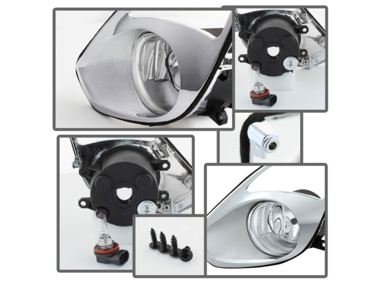 Spyder Toyota Avalon 13-15 Fog Lights w/Switch - Clear (view 8)