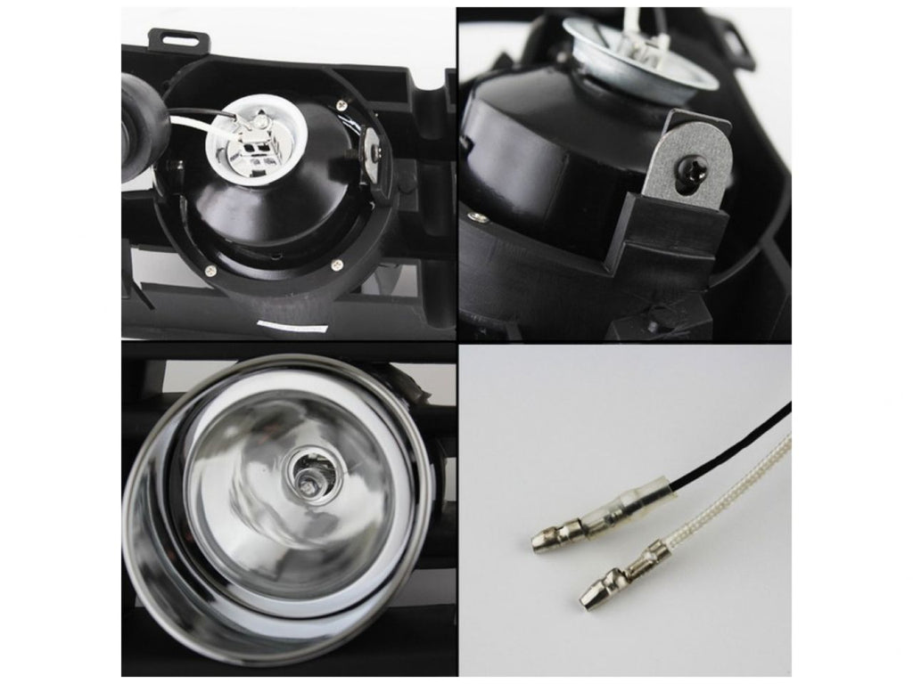 Spyder Volkswagen Golf GTI/TDI 99-04 OEM Style Fog Lights w/Switch - Clear (view 2)