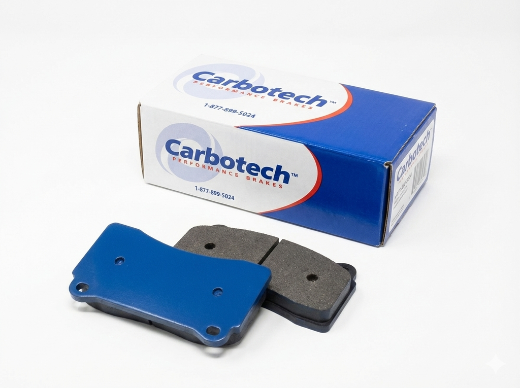 Carbotech Brake Pads for Fiat 127 1969-1974 Low Dust High Performance Track Autocross Street