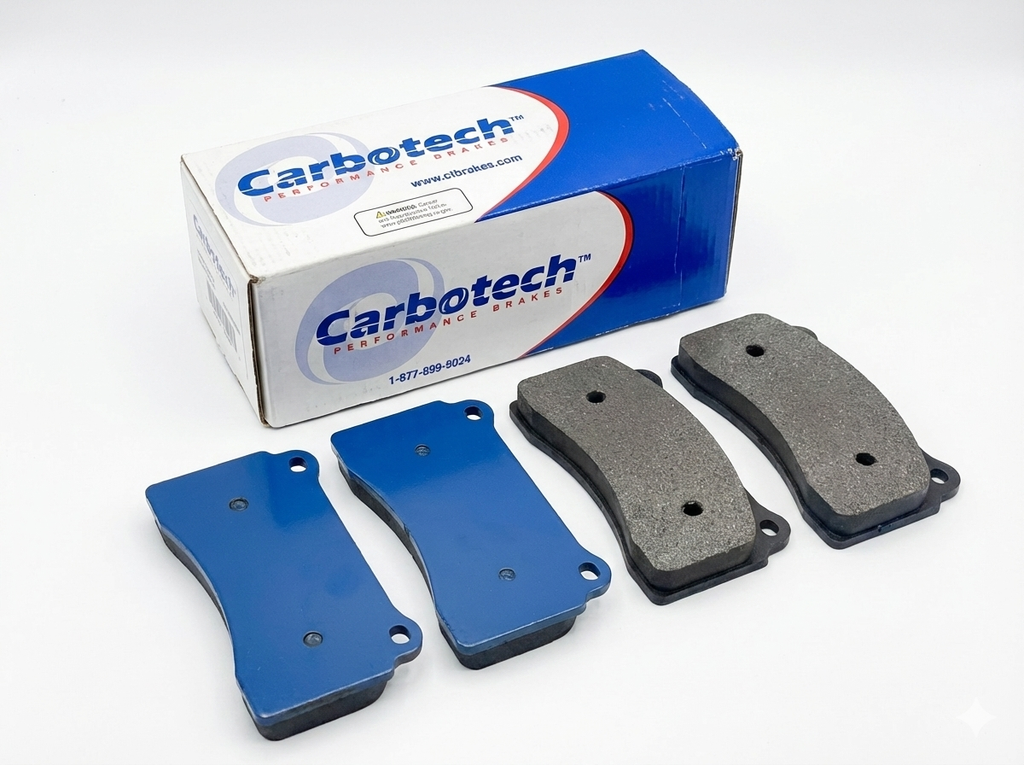 Carbotech Brake Pads for Cadillac Fleetwood 1990-1996 Low Dust High Performance Track Autocross Street