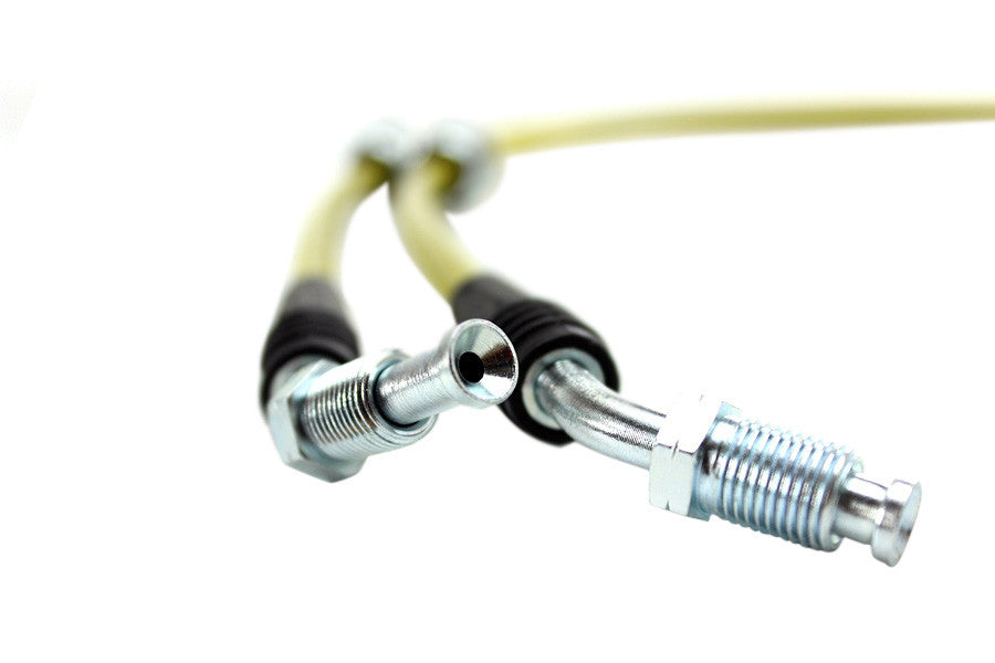 ISR Performance Stainless Steel Front Brake Lines - Nissan 240sx - 300zx Z32 Conversion (view 2)