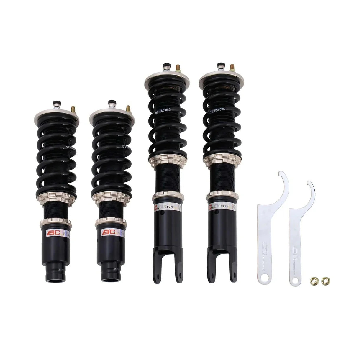 BC Racing BR coilovers for 96-00 Honda Civic FWD (Rear Fork)