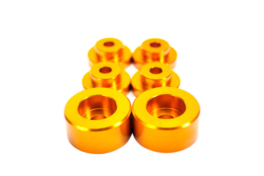 ISR Performance Solid Differential Mount Bushings - S14/S15 - Gold (view 2)