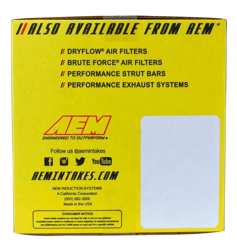 AEM Induction Brute Force Intake S ystem AIP21-8303DP