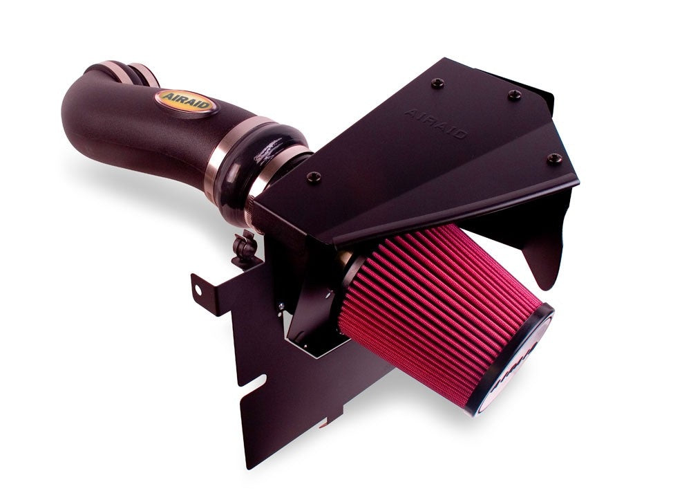 Airaid 2008-11 Cadillac CTS 3.6L CAD Intake System w/ Tube (Dry / Red Media) 250-252