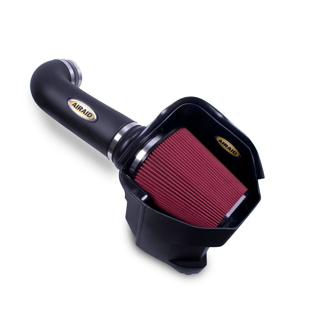 Airaid 11-14 Dodge Charger/Challenger MXP Intake System w/ Tube (Dry / Red Media) 351-318