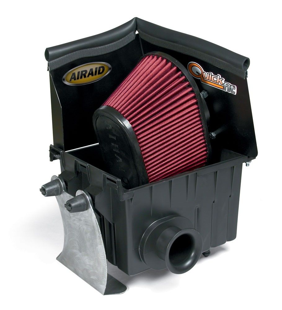 Airaid 01-03 Ford Ranger/Sport Trac 4.0L SOHC CAD Intake System w/o Tube (Dry / Red Media) 401-121