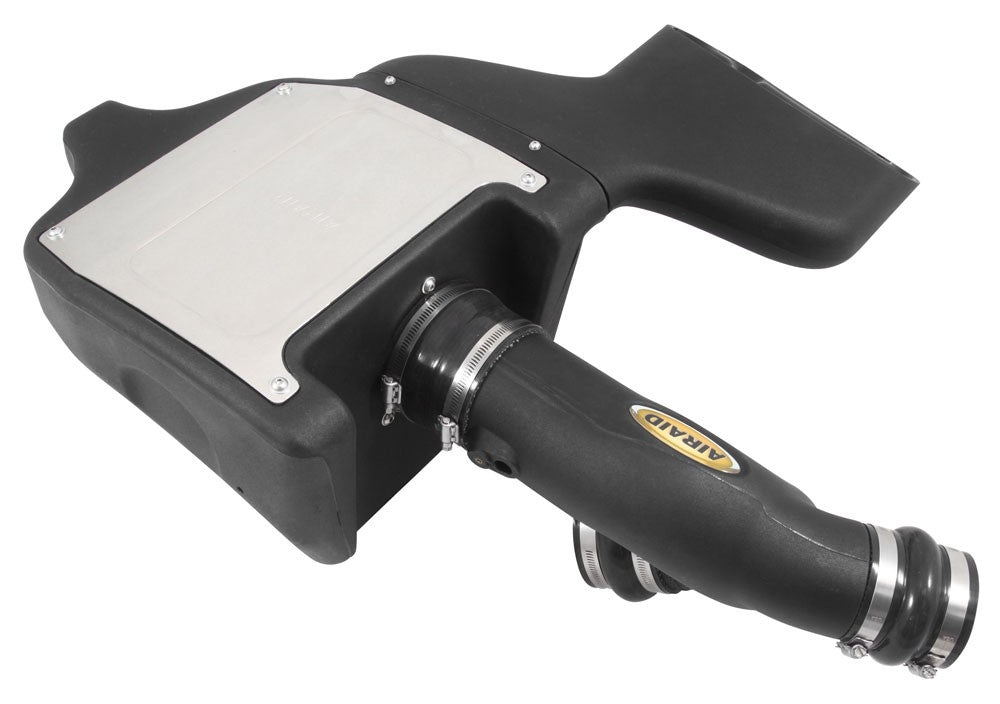 Airaid 2015 Ford F-150 2.7L/3.5L EcoBoost Cold Air Intake System w/ Black Tube (Dry/Red) 401-338