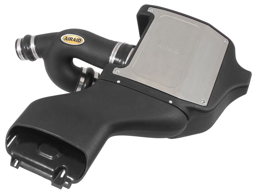 Airaid 2015 Ford F-150 2.7L/3.5L EcoBoost Cold Air Intake System w/ Black Tube (Dry/Red) 401-338