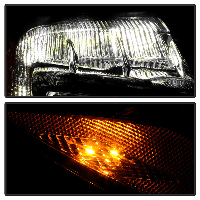 SPYDER xTune 11-13 Buick Regal HID w/LED DRL Blue Ring Proj. Headlight - Right (PRO-JH-BREG11BL-HID-OE-R) 9952784
