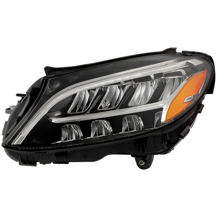 SPYDER 21-22 Mercedes C300 LED Non-AFS 6-Pin OE Left Projector Headlight (PRO-JH-MBW20521-LED-OE-L) 9959172