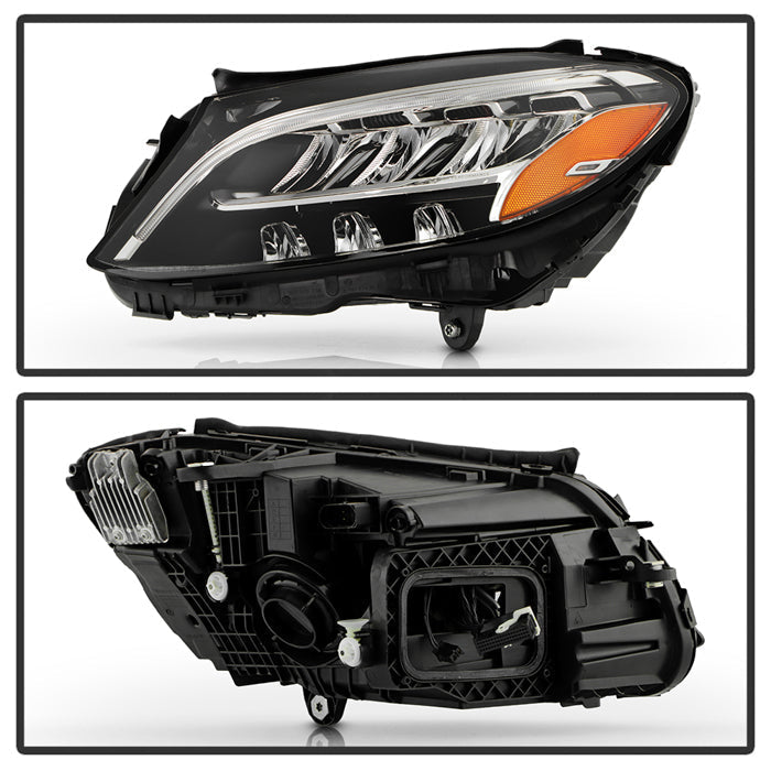 SPYDER 21-22 Mercedes C300 LED Non-AFS 6-Pin OE Left Projector Headlight (PRO-JH-MBW20521-LED-OE-L) 9959172