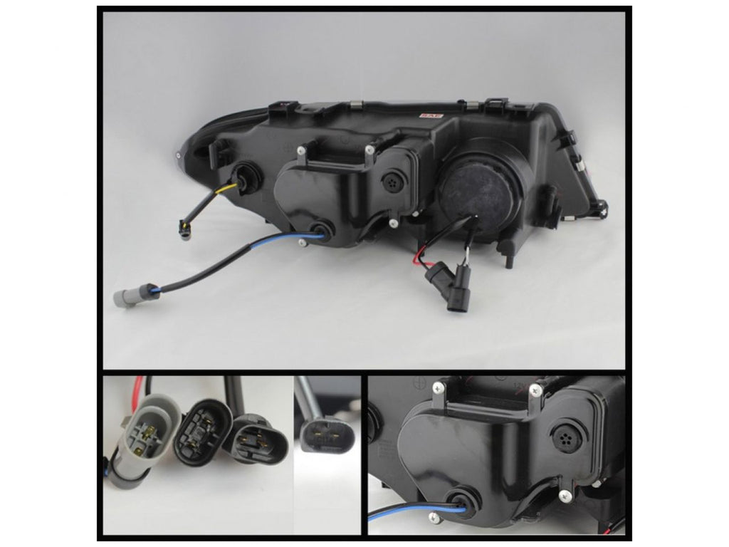 Spyder BMW E46 3-Series 04-06 2 DR Projector Headlight - Halogen Model Only (view 1)