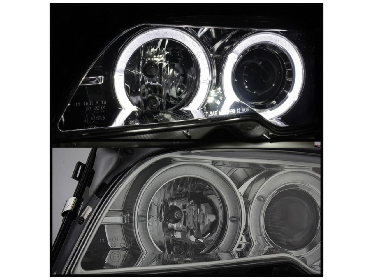 Spyder BMW E46 3-Series 04-06 2 DR Projector Headlight - Halogen Model Only (view 2)