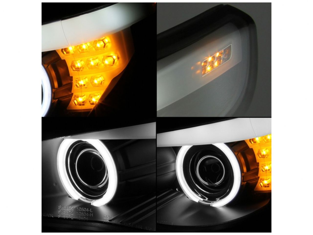Spyder BMW E60 5-Series 04-07 Projector Headlights (view 3)