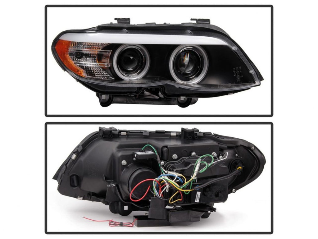 Spyder BMW X5 E53 2004-2006 Dual Projector Headlights - Halogen Model Only (N (view 1)